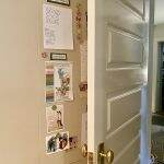 DIY~Nearly Invisible Magnetic Bulletin Board
